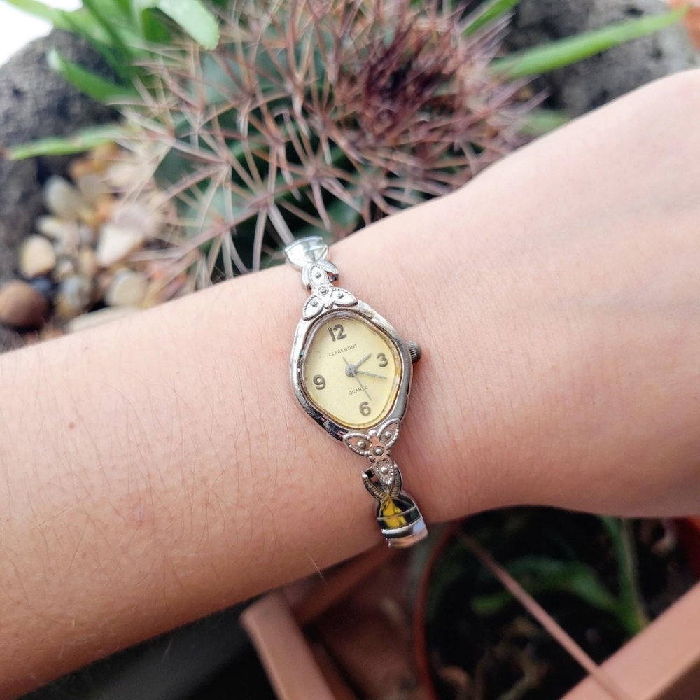 Elegant Silver and Gold Women's Watch